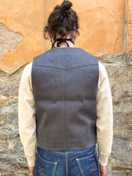 Indigofera Harrison Vest Cork Twill