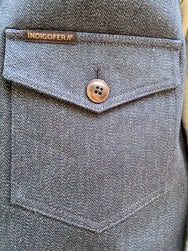 Indigofera Harrison Vest Cork Twill