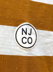 Nudie Jeans Roy Stripe Slub Amber