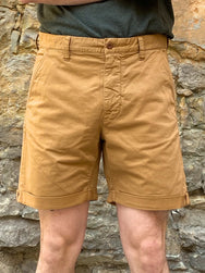 Nudie Jeans Luke Shorts Smooth Comfort Camel