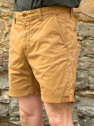 Nudie Jeans Luke Shorts Smooth Comfort Camel