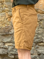 Nudie Jeans Luke Shorts Smooth Comfort Camel