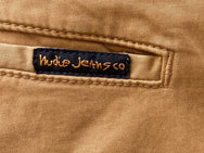 Nudie Jeans Luke Shorts Smooth Comfort Camel