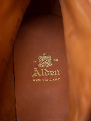 Alden 4511HC Plain Toe Boot - Snuff Suede