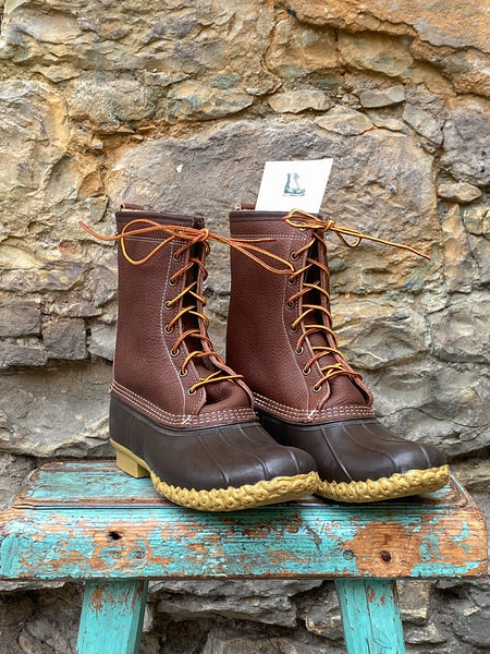 L.L.Bean 10" Shearling Boot Maple/Brown Men's