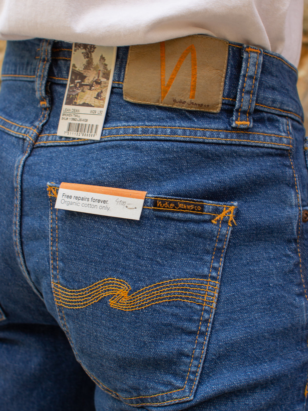 Nudie Jeans Lean Dean - Broken Twill