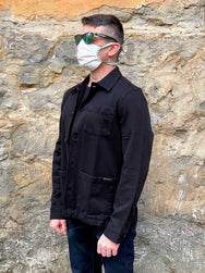 Nudie Barney Worker Jacket Black