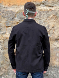 Nudie Barney Worker Jacket Black