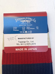 Stevenson Overall AS-NV Athletic Socks Navy