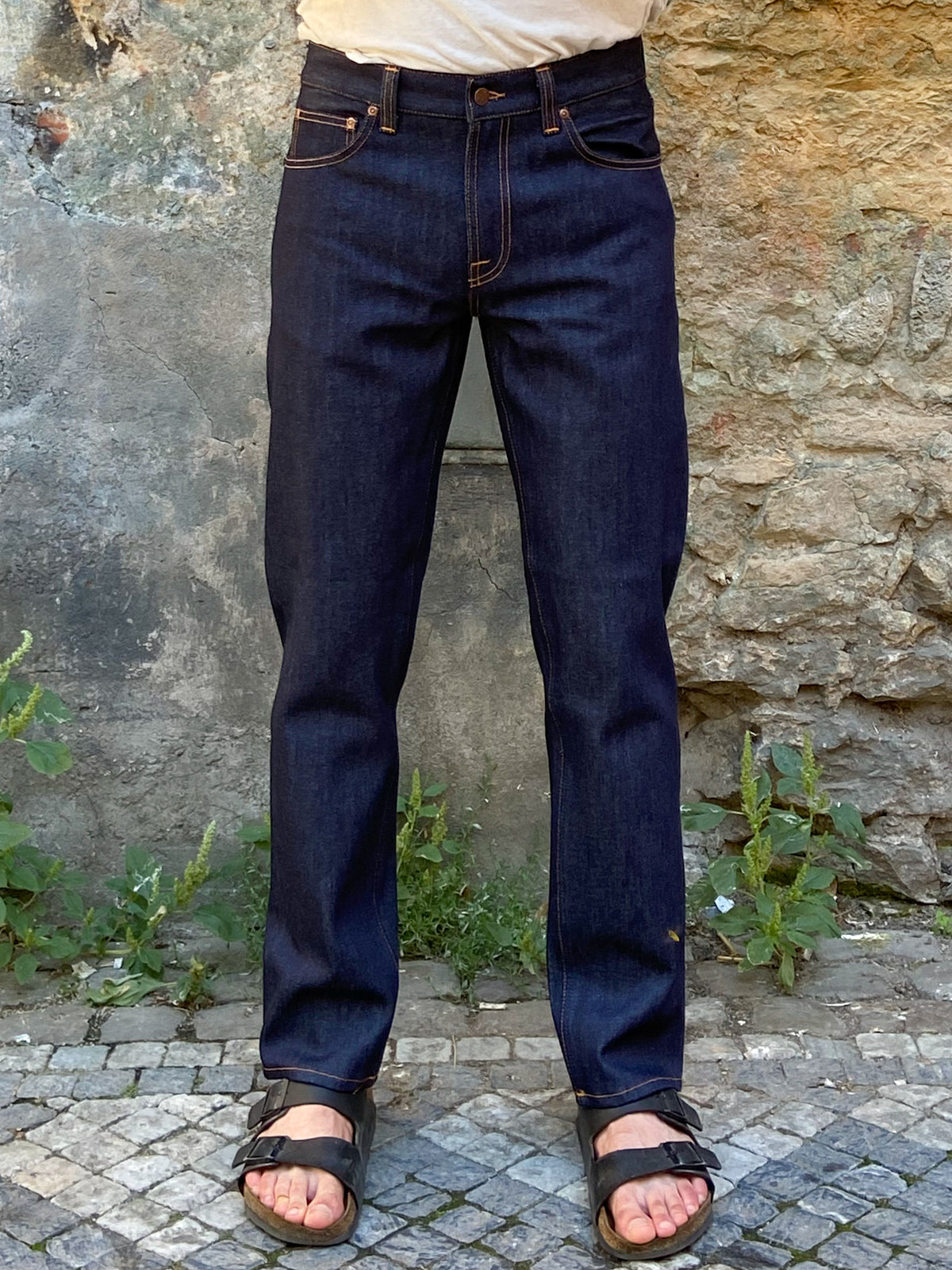 Nudie Jeans Gritty Jackson Dry Classic Navy