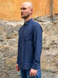 Hansen Garments Jesper Shirt Indigo