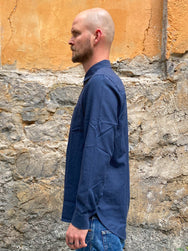 Hansen Garments Jesper Shirt Indigo