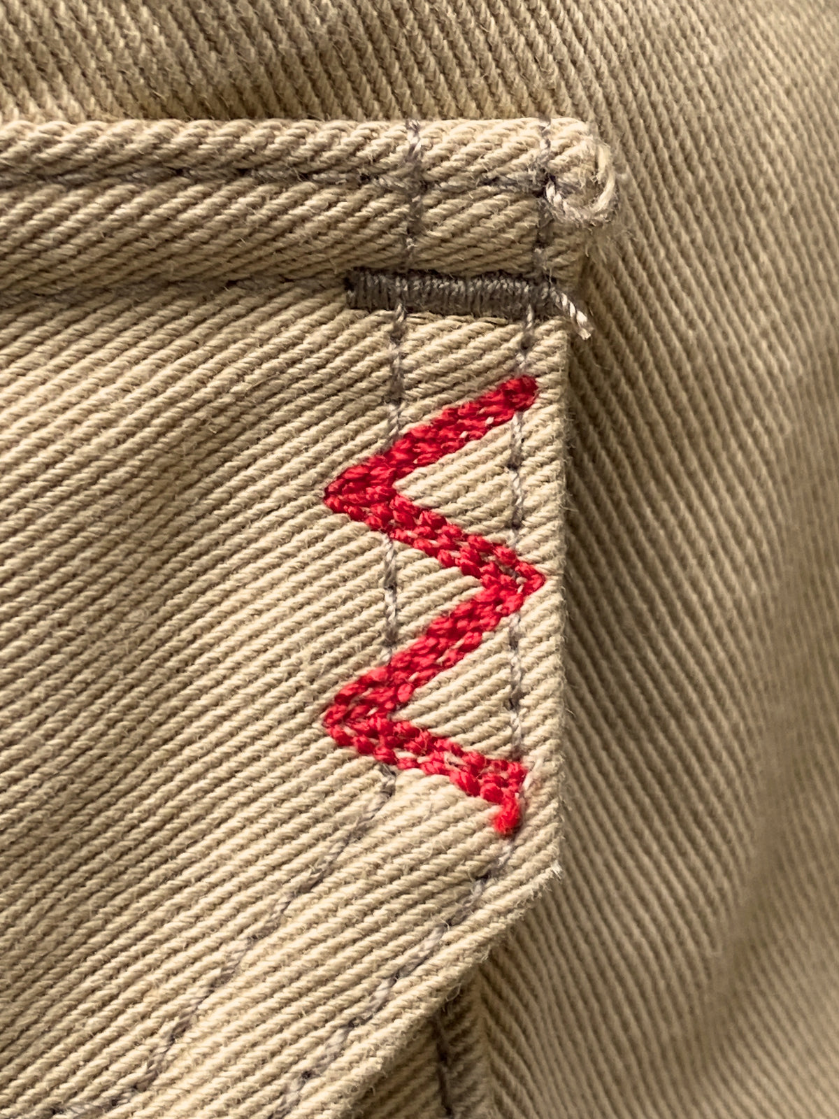 Iron Heart IHJ-84-BEI 12oz Selvedge Chino Type II Jacket – Beige