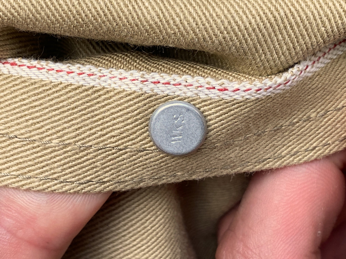 Iron Heart IHJ-84-BEI 12oz Selvedge Chino Type II Jacket – Beige