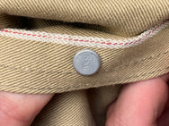 Iron Heart IHJ-84-BEI 12oz Selvedge Chino Type II Jacket – Beige