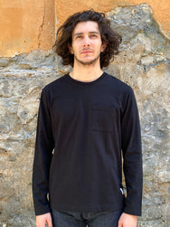 Nudie Jeans Rudi Heavy Pocket Tee Black