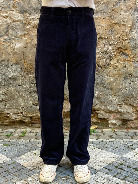 Nudie Jeans Lazy Leo Cord Navy