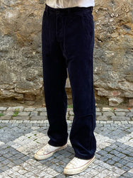 Nudie Jeans Lazy Leo Cord Navy