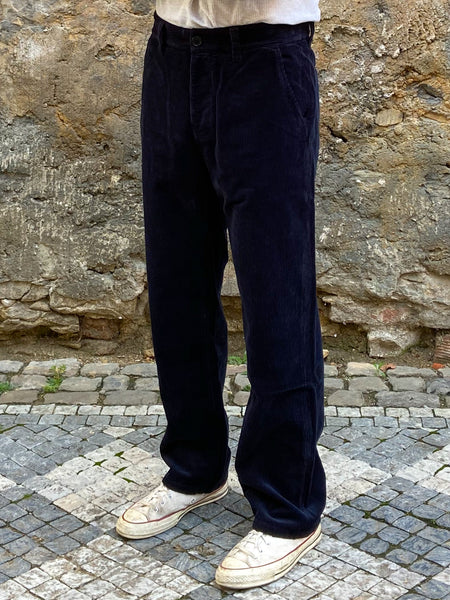 Nudie Jeans Lazy Leo Cord Navy