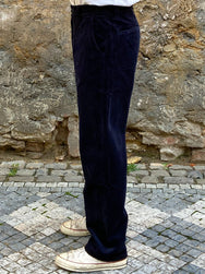 Nudie Jeans Lazy Leo Cord Navy