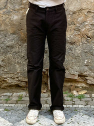 Iron Heart IH-720-BLK Whipcord Work Pants - Superblack