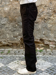 Iron Heart IH-720-BLK Whipcord Work Pants - Superblack