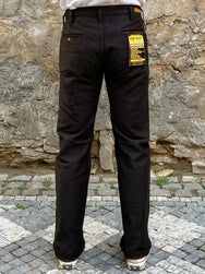 Iron Heart IH-720-BLK Whipcord Work Pants - Superblack