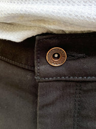 Iron Heart IH-720-BLK Whipcord Work Pants - Superblack