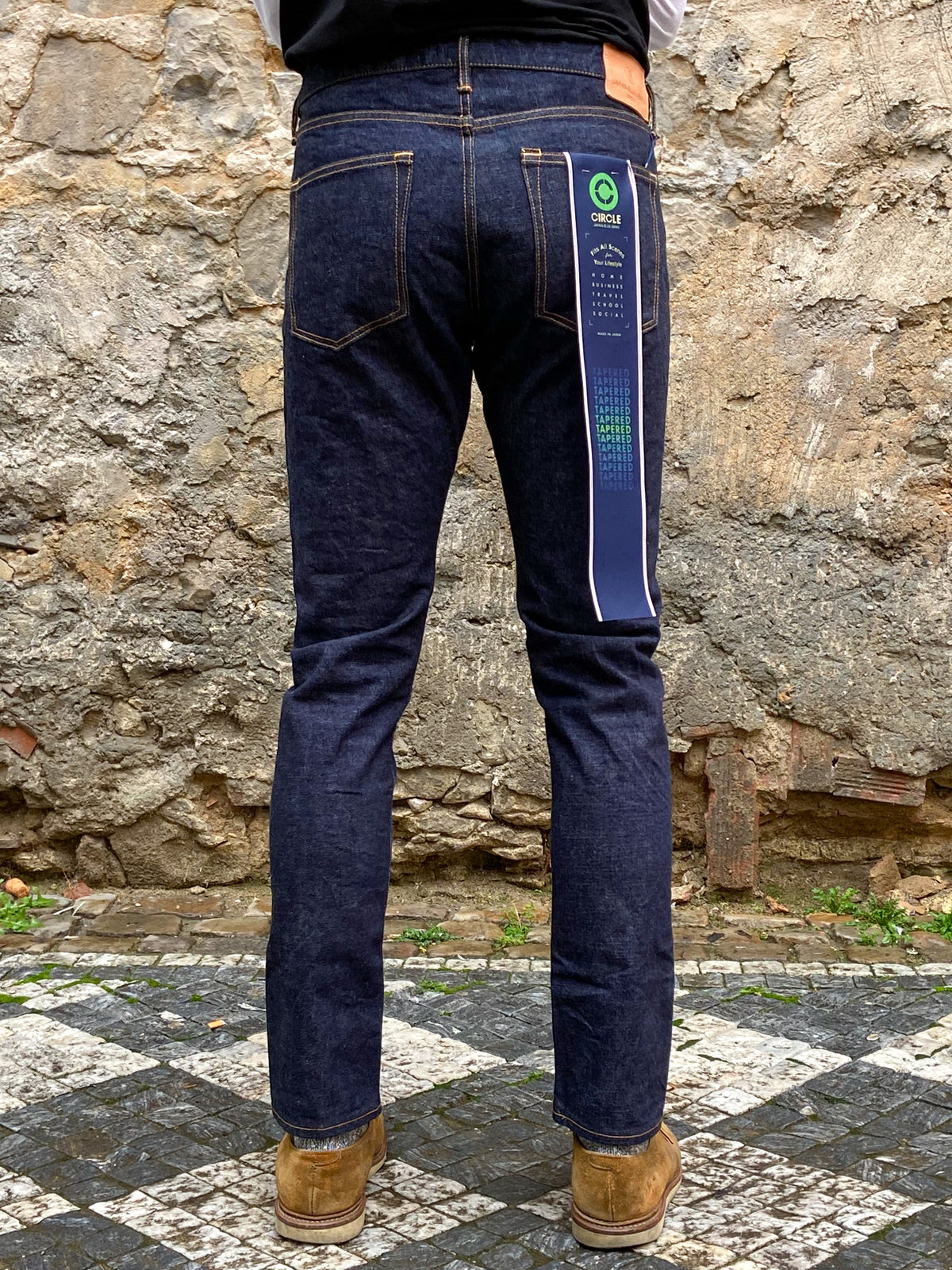 Japan Blue J201 Circle Tapered 14.8oz American Cotton Vintage Selvedge Jeans