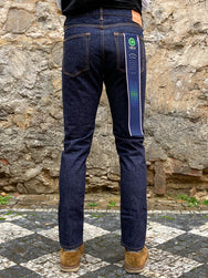 Japan Blue J201 Circle Tapered 14.8oz American Cotton Vintage Selvedge Jeans