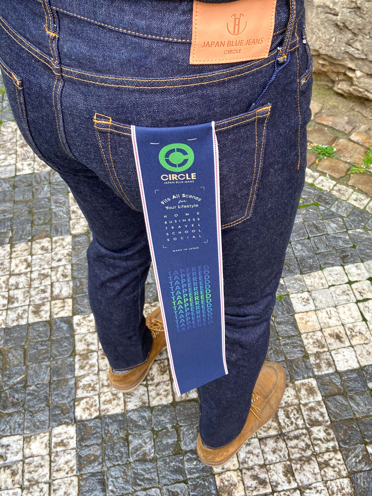 Japan Blue J201 Circle Tapered 14.8oz American Cotton Vintage Selvedge Jeans