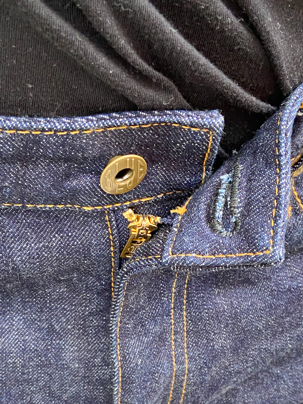 Japan Blue J201 Circle Tapered 14.8oz American Cotton Vintage Selvedge Jeans