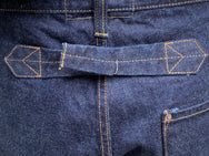 Black Sign 15oz Vocalion Waist-Overalls  Dark Indigo (BSSP-13501)