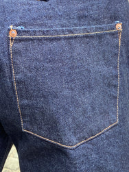 Black Sign 15oz Vocalion Waist-Overalls  Dark Indigo (BSSP-13501)