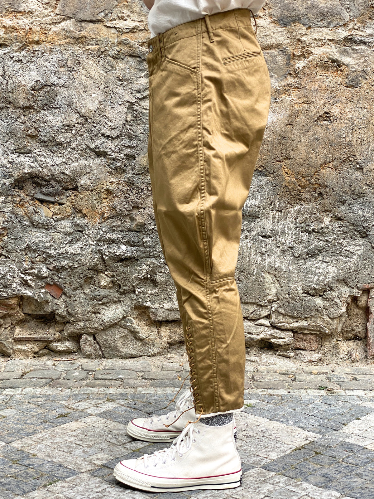 Black Sign Khaki Chino Sheriff Breeches Field Beige BSSP-20503B