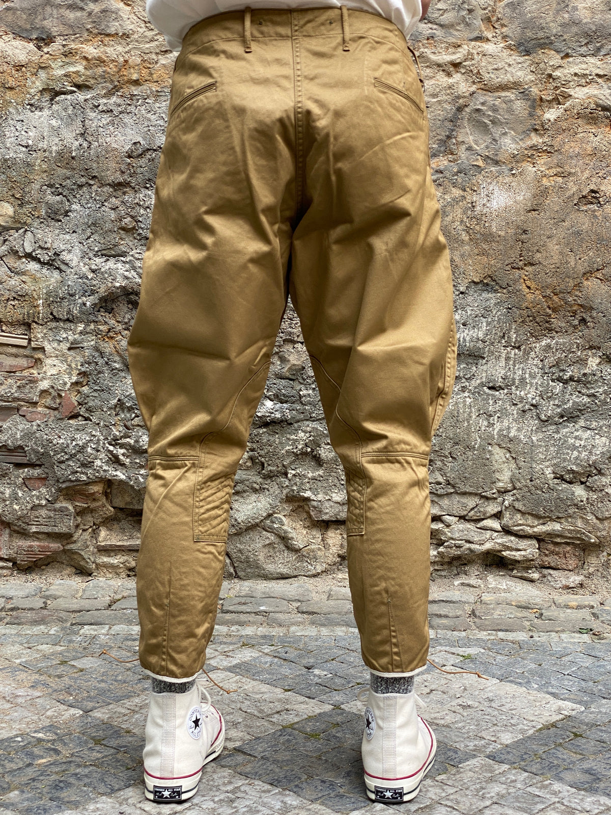 Black Sign Khaki Chino Sheriff Breeches Field Beige BSSP-20503B