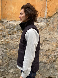 Filson Down Cruiser Vest Blue Coal