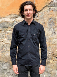 Stevenson Overall Co. CD-3BK Cody Shirt Black