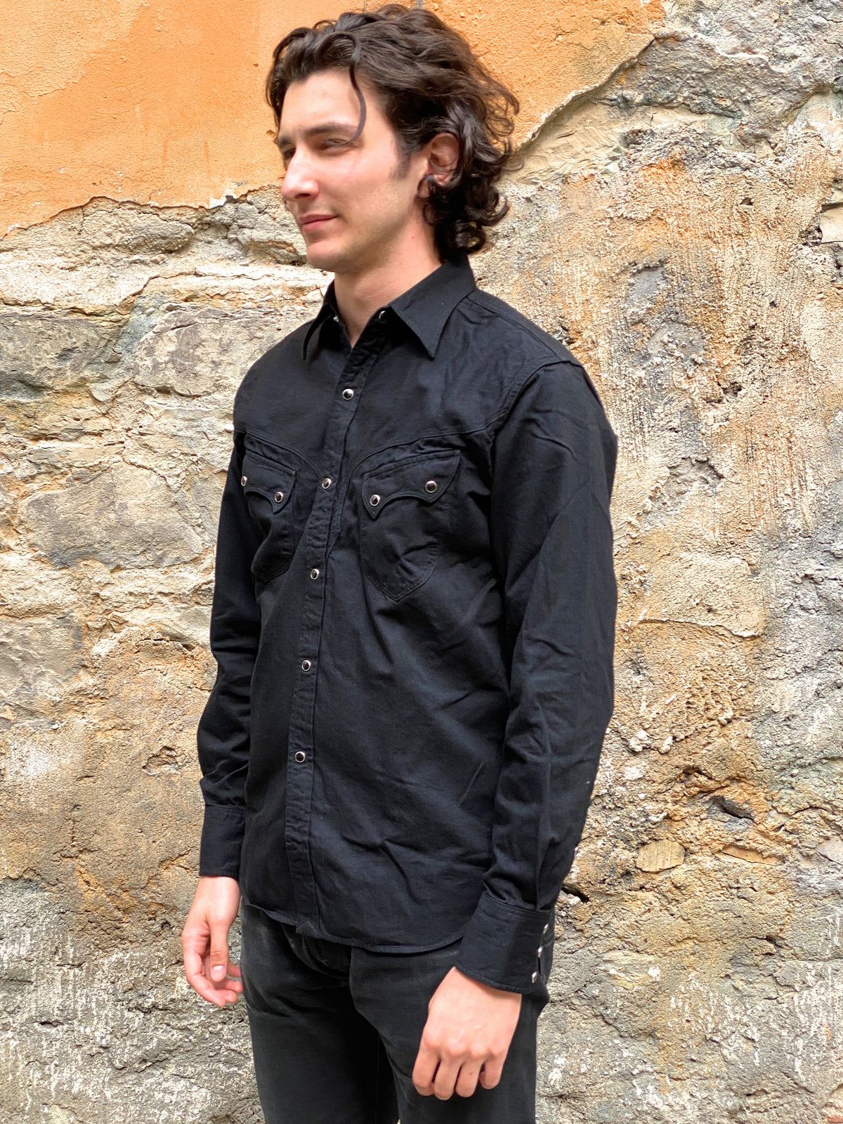 Stevenson Overall Co. CD-3BK Cody Shirt Black