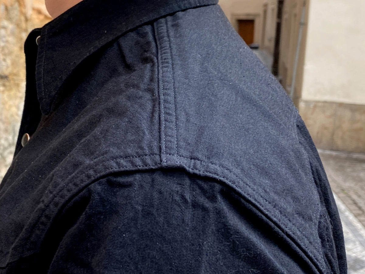 Stevenson Overall Co. CD-3BK Cody Shirt Black