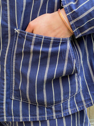 Stevenson Overall FM1-OXN Foreman Navy Stripe