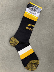Stevenson Overall AS2-BK Athletic Socks Black