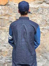 Momotaro 05-269 Switch Denim Shirt