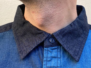 Momotaro 05-269 Switch Denim Shirt