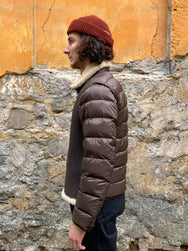 Ten C Shearling liner Brown