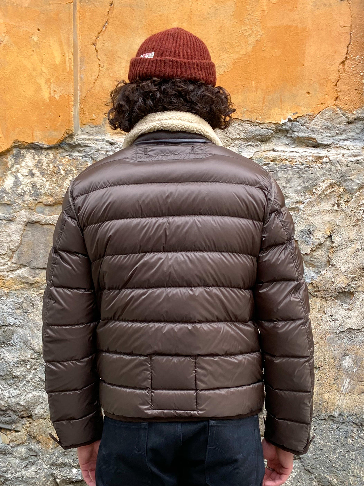 Ten C Shearling liner Brown