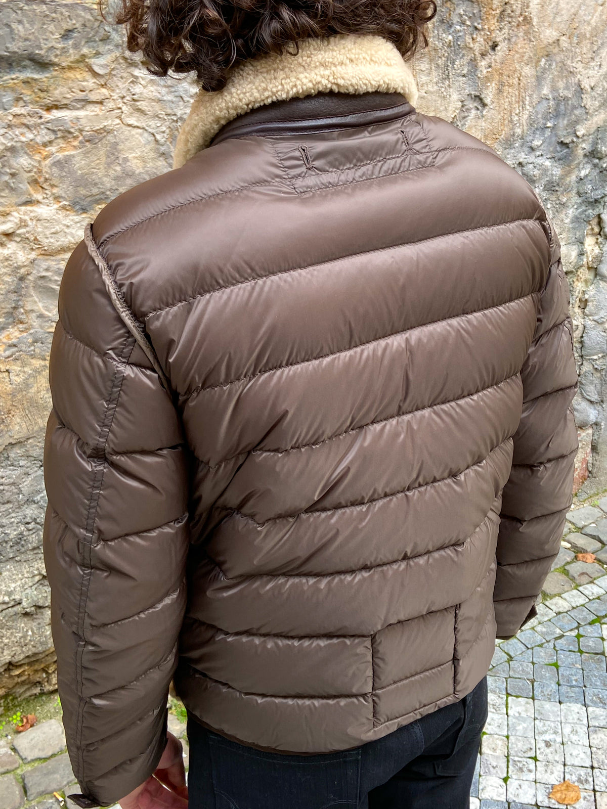 Ten C Shearling liner Brown