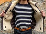 Ten C Shearling liner Brown