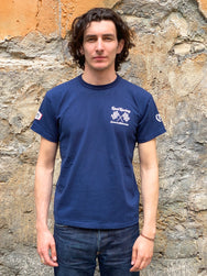 Samurai SMT20-104-OVS "Real Racing" Collaboration Tee Navy