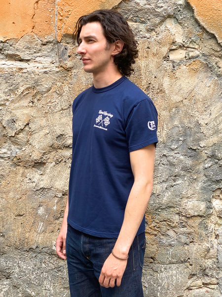 Samurai SMT20-104-OVS "Real Racing" Collaboration Tee Navy